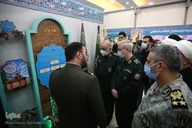 آیین افتتاحیه نمایشگاه دستاورد‌های قرآنی نیرو‌های مسلح