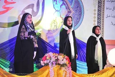جشن نیمه شعبان در حرم علی بن مهزیار