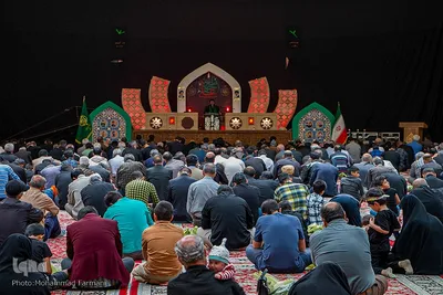 ظهر شهادت حضرت علی علیه السلام در حرم شاهچراغ