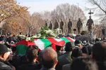 تشییع پیکر استاندار فقید آذربایجان شرقی‎