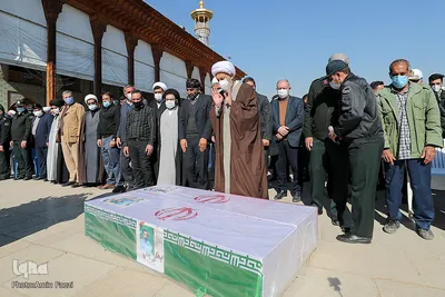 تشییع دو شهید نیروی انتظامی در شیراز