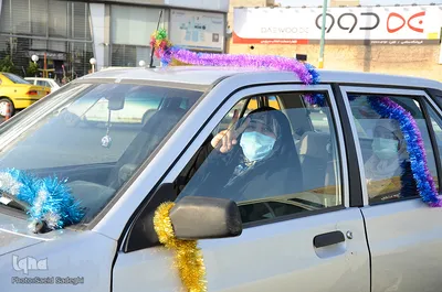 جشن پیروزی ابراهیم رئیسی در انتخابات ریاست جمهوری- تبریز‎‎