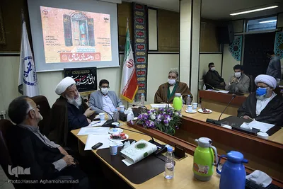 مراسم رونمایی از پوستر پویش #روضه_های_خانگی در سازمان قرآنی دانشگاهیان کشور