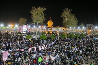 تحویل سال نو در حرم شاهچراغ(ع)