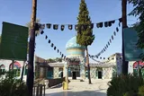 عکس | غبارروبی مرقد مطهر امام‌زاده محمد(ع) کرمان