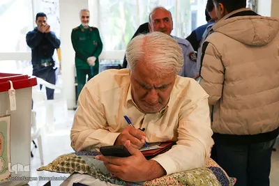 شور انتخابات در آسایشگاه جانبازان شهید مطهری