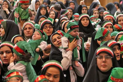 همایش شیرخوارگان حسینی در  حرم مطهر شاهچراغ(ع)