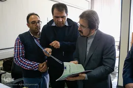 بازدید بهرام قاسمی سخنگوی وزارت خارجه از ایکنا