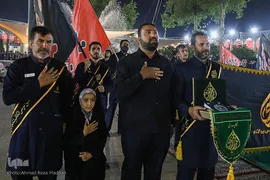 حسینیه ایران؛ شام غریبان در در حرم شاهچراغ (ع)