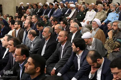 دیدار مسئولان نظام با رهبر انقلاب
