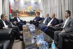 Diskussion zwischen Vertretern der Hamas und Chef des Islamischen Dschihad über Entwicklungen in Palästina