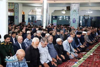 مراسم بزرگداشت اربعین قائد شهید امت حضرت آیت الله سید علی خامنه ای در اهر 