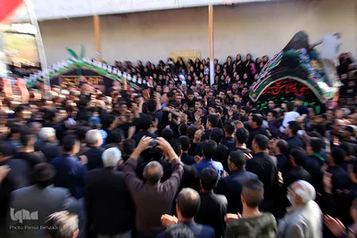 آیین عزاداری مردم روستای انجدان ـ اراک