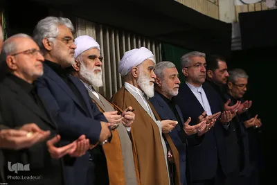 سومین شب عزاداری فاطمیه در حسینیه امام خمینی(ره)