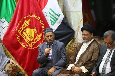 دیدار متولی شرعی حرم حسینی با داوران و متسابقان جایزه کربلا
