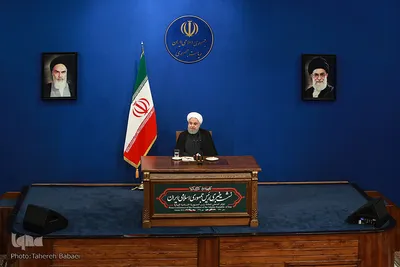 نشست خبری حجت‌الاسلام والمسلمین حسن روحانی، رئیس جمهور