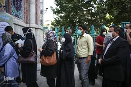 جشن انتخابات ۱۴۰۰ ـ تهران حسینیه ارشاد