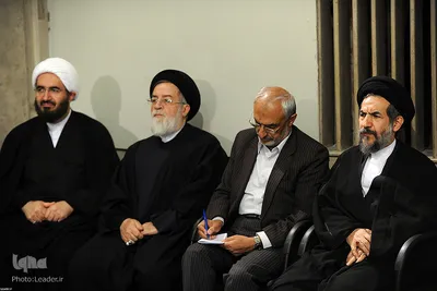 دیدار دانش‌آموزان و دانشجویان با رهبر انقلاب