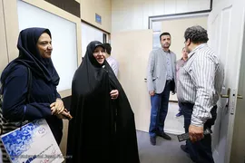 بازدید مشاور امور بانوان وزارت کشور از خبرگزاری ایکنا