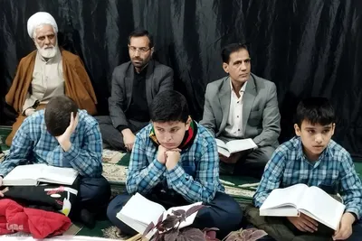 محفل انس با قرآن کریم در حوزه علمیه علی بن ابیطالب(ع)‎