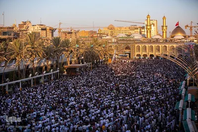 اقامه نماز عید قربان در آستان عباسی