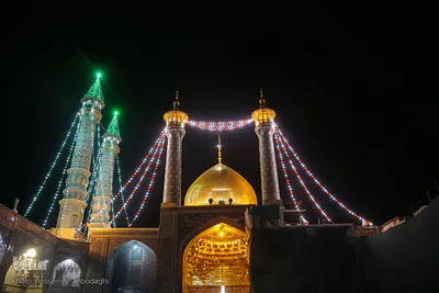 میلاد امام علی(ع) در حرم کریمه اهل‌بیت (س)