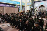 عطرافشانی و غبارروبی مزار شهدای وادی رحمت تبریز