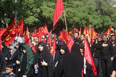 پیاده‌روی جاماندگان اربعین در شیراز