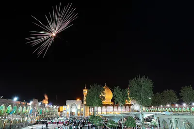 جشن نیمه شعبان در حرم مطهر شاهچراغ(ع)
