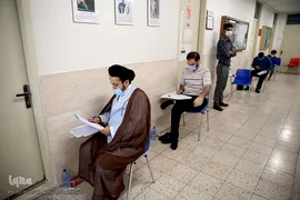مرحله نخست پانزدهمین آزمون طرح ارزیابی و اعطای مدرک تخصصی به حافظان قرآن کریم در دانشگاه علم و صنعت