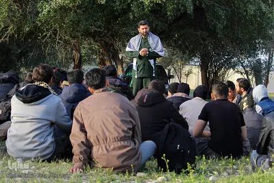 دوکوهه ، وادی عشق حضور سردار حسن زاده فرمانده سپاه محمد رسول الله تهران بزرگ