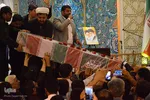 وداع با پیکر شهید جلالی نسب