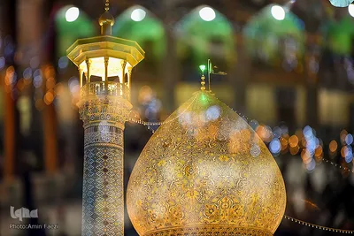 حرم شاهچراغ(ع)، غرق در شادی عید ولایت