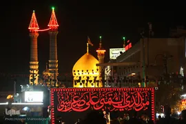 بزرگ‌ترین سفره نذری حضرت رقیه(س) در جوار حرم مطهر حضرت معصومه(س)