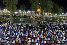 شب ولادت حضرت امام رضا(ع) در شاهچراغ(ع)