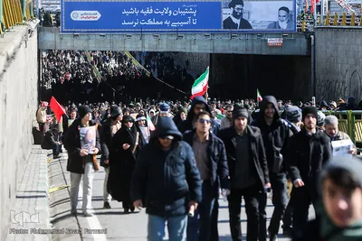 مراسم راهپیمایی یوم الله۲۲ بهمن در تهران