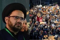 Gelegar Tuntutan Keadilan Imam Khomeini (ra) dari Tenggorokan Jutaan Warga Barat