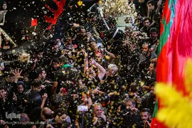 مراسم عزاداری شب عاشورای حسینی در تهران
