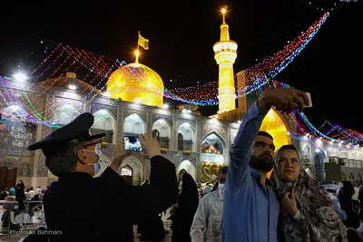 سالروز میلاد امام رضا‌(ع) در حرم رضوی