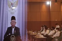 Peringatan Isra Mi’raj, Wapres: Jadikan Sholat Sebagai Alarm Kebaikan