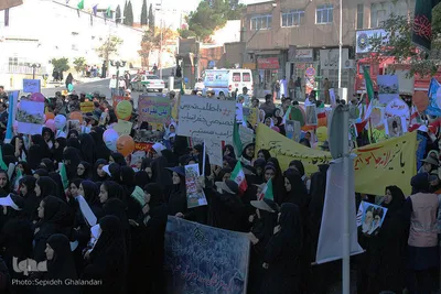 راهپیمایی روز 13 آبان /بیرجند