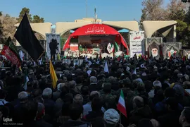 تشییع 280 شهید گمنام همزمان با سالروز شهادت حضرت زهرا در کشور