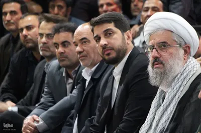 مراسم بزرگداشت دومین سالگرد شهید مدافع امنیت علی نظری در مسجد جامع ملایر