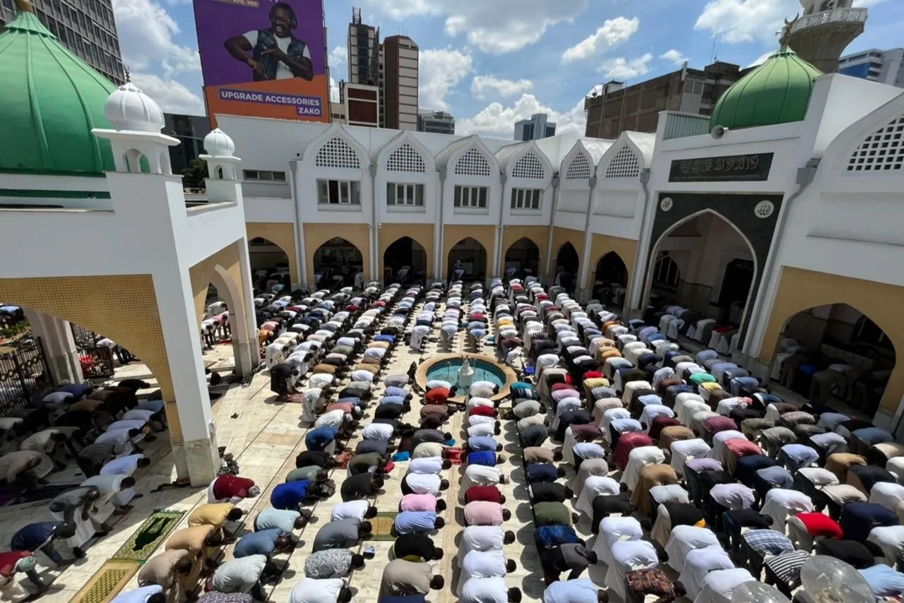 Nairobi'de Ramazan'ın ilk Cuma namazı