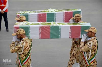 ورود پیکر 12 شهید گمنام به خراسان جنوبی