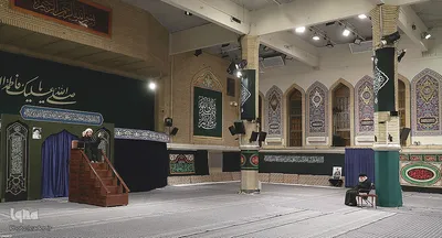 مراسم عزاداری شام شهادت حضرت فاطمه‌زهرا (س)در حسینیه امام خمینی(ره)