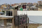 سیاه‌پوشان حسینیه اعظم زنجان