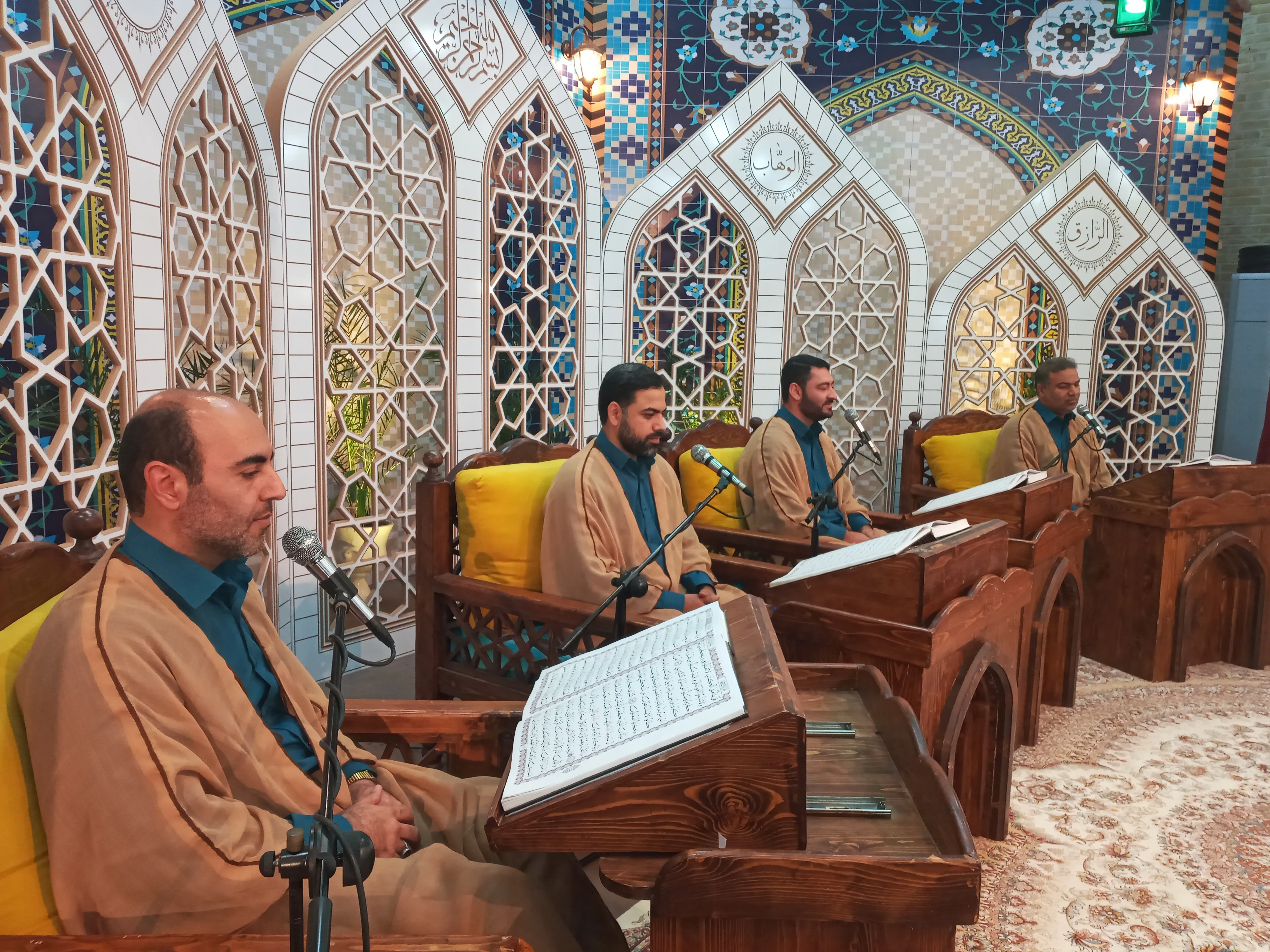 جزءخوانی «نوای ملکوت» در بوشهر + عکس