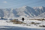 بارش برف در مشهد
