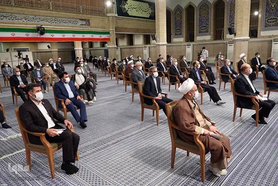 دیدار رئیس و مسئولان دستگاه قضائی با رهبر انقلاب